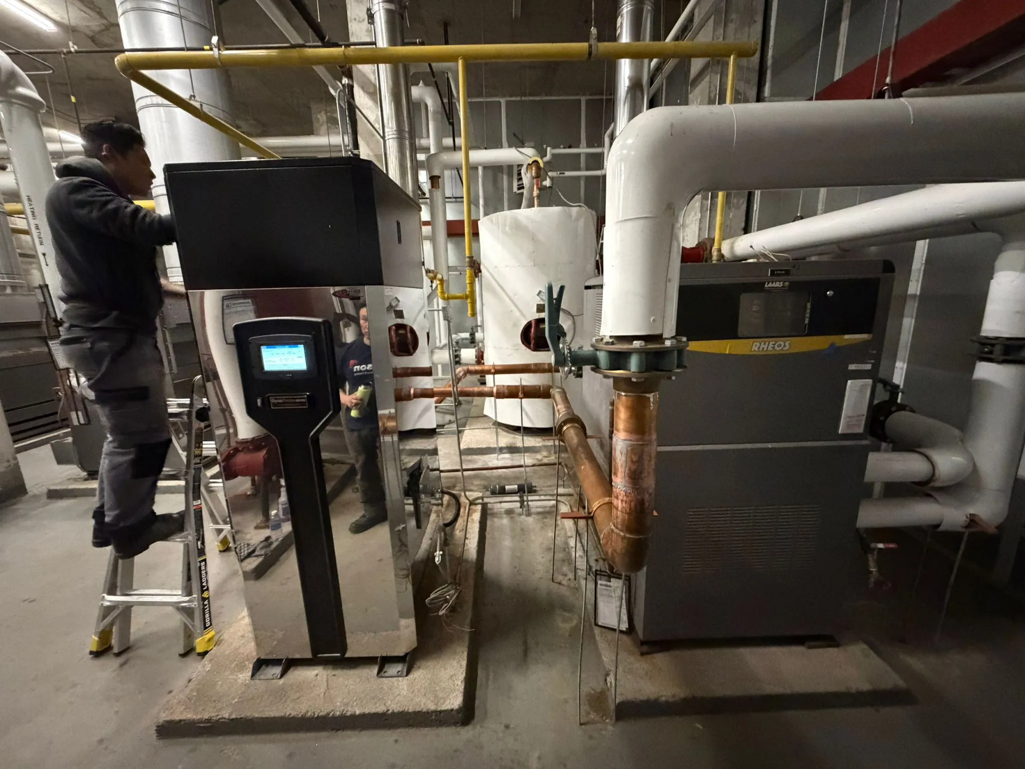 Boiler Replacement Project — Camus DynaForce 2000