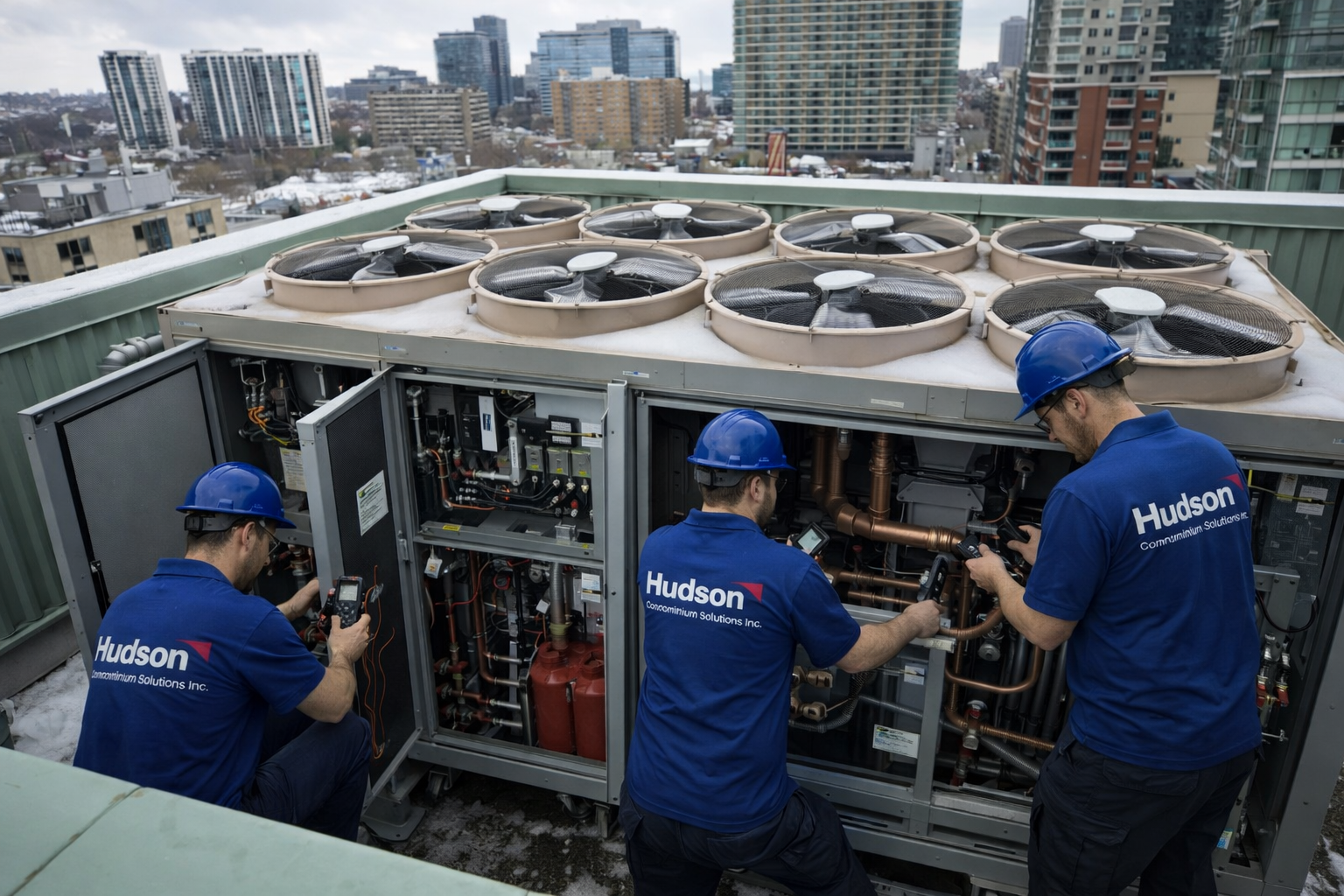 Chiller retrofit project Toronto