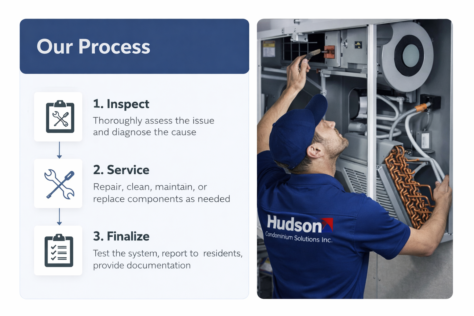 Hudson hallway grille cleaning process
