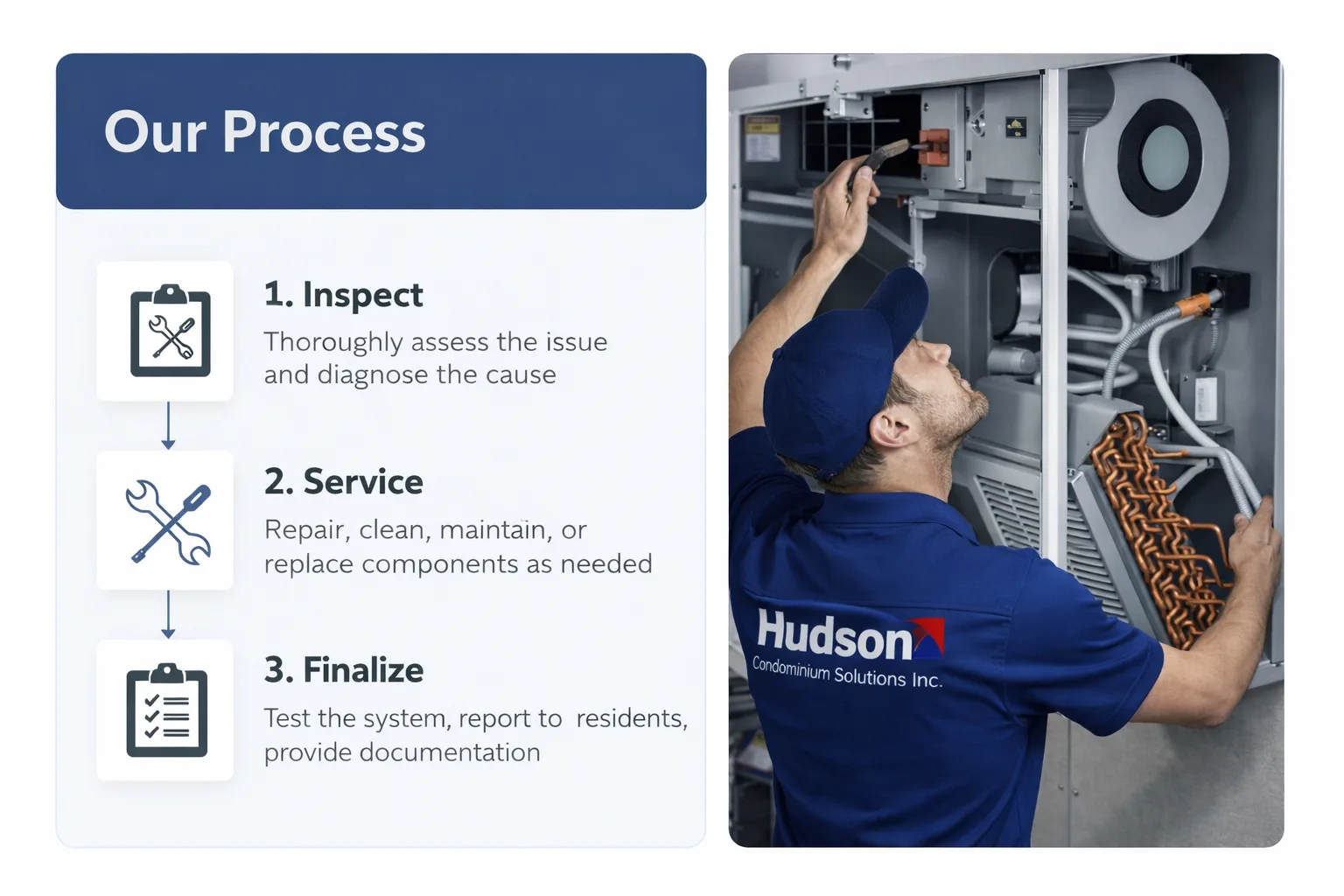 Hudson hallway grille cleaning process