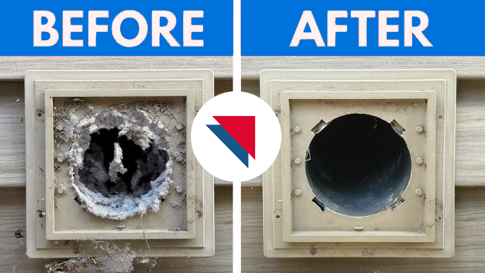 Dryer vent cleaning results