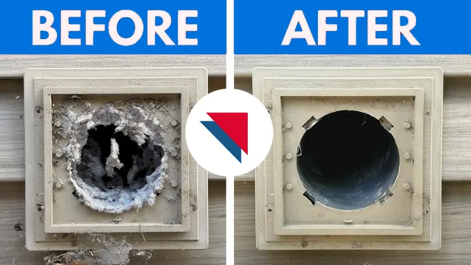 Dryer vent cleaning results