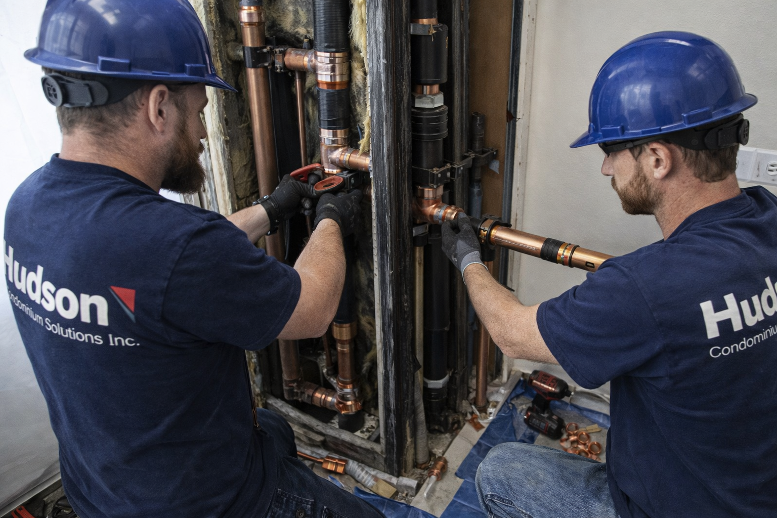 Riser replacement project Toronto