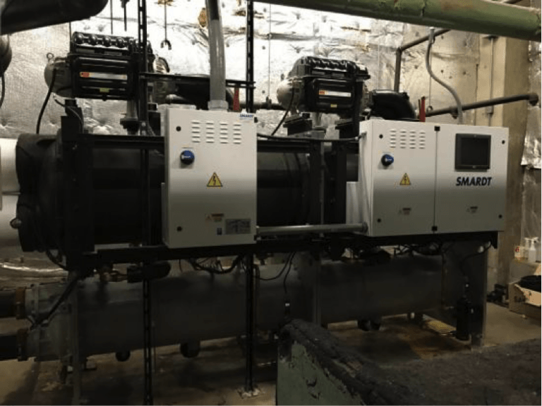 Chiller system dashboard