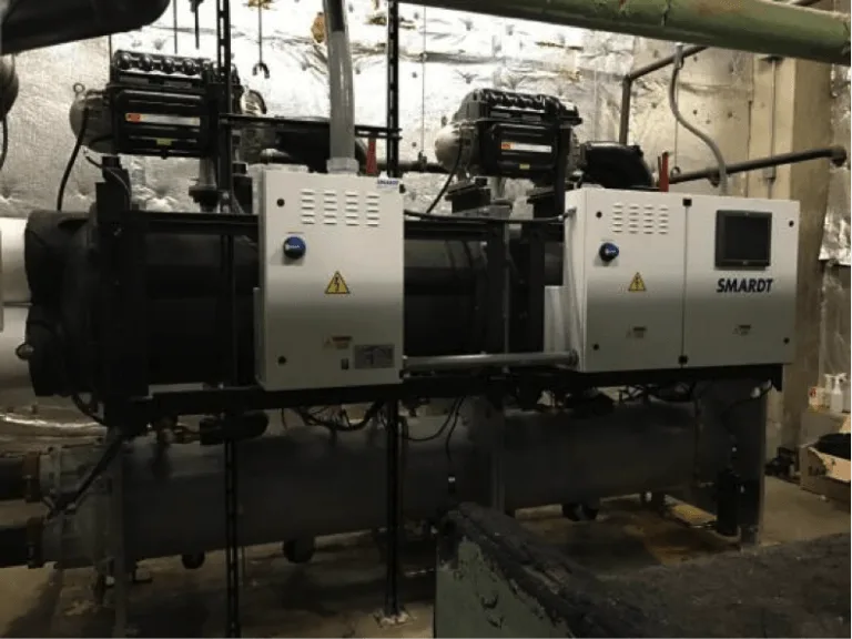 Smardt chiller inspection and testing